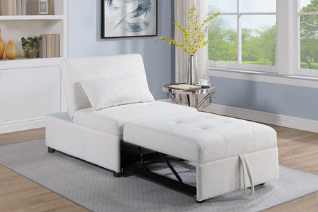 Convertible Ottoman with Pull-Out Bed