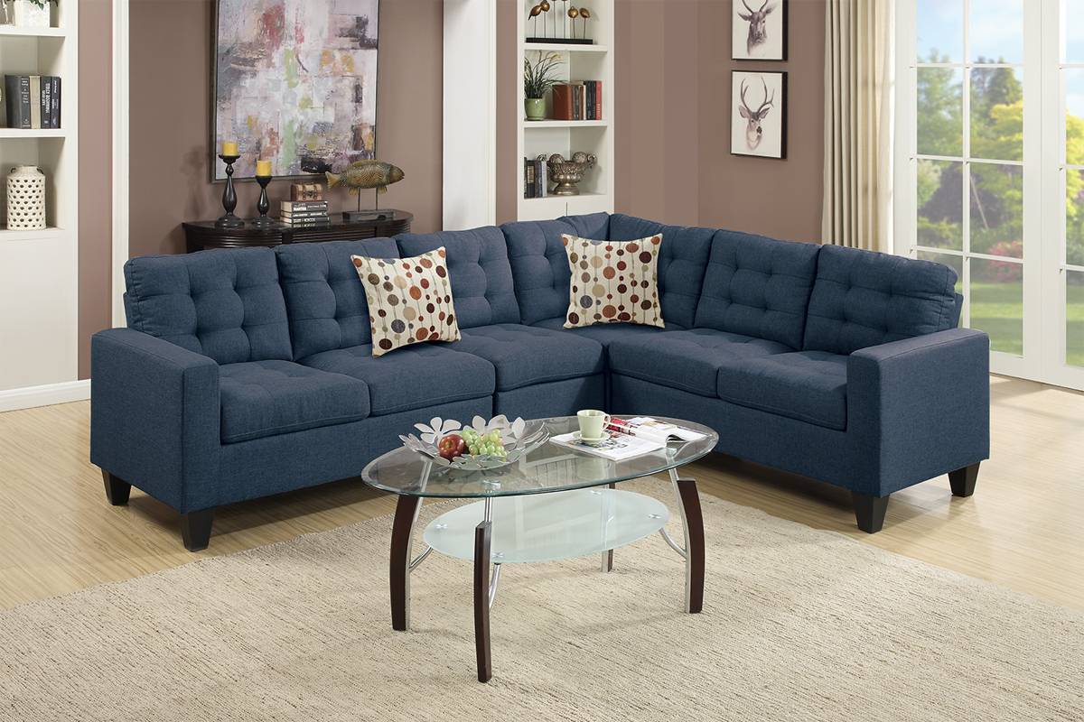 4 -Piece Upholstered Modular Sectional