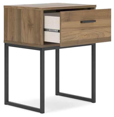 Deanlow - Honey - One Drawer Night Stand