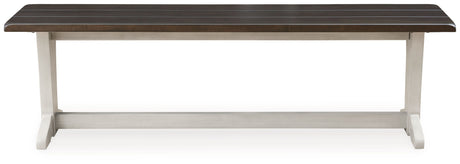 Darborn - Gray / Brown - Large Dining Room Bench